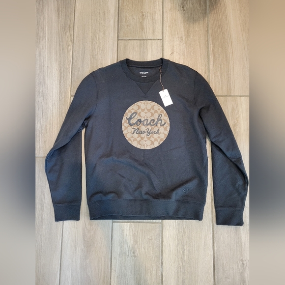Coach Other - Black Translucent Coach Sweatshirt, Men's Medium